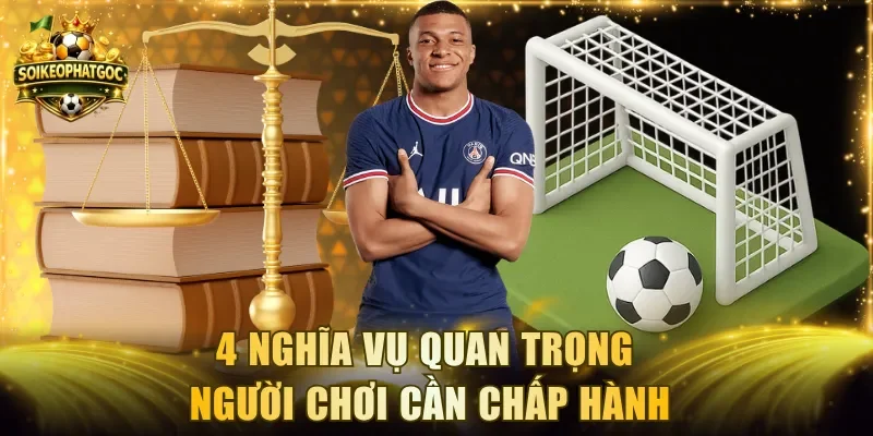 4 nghĩa vụ quan trọng người chơi cần chấp hành